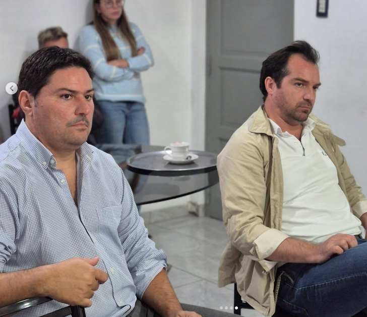 Reunión de trabajo con el Intendente Municipal y el director de Legales